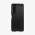 ACS02841 - Sony Xperia 1 III Case Rugged Armor in matte black showing the back